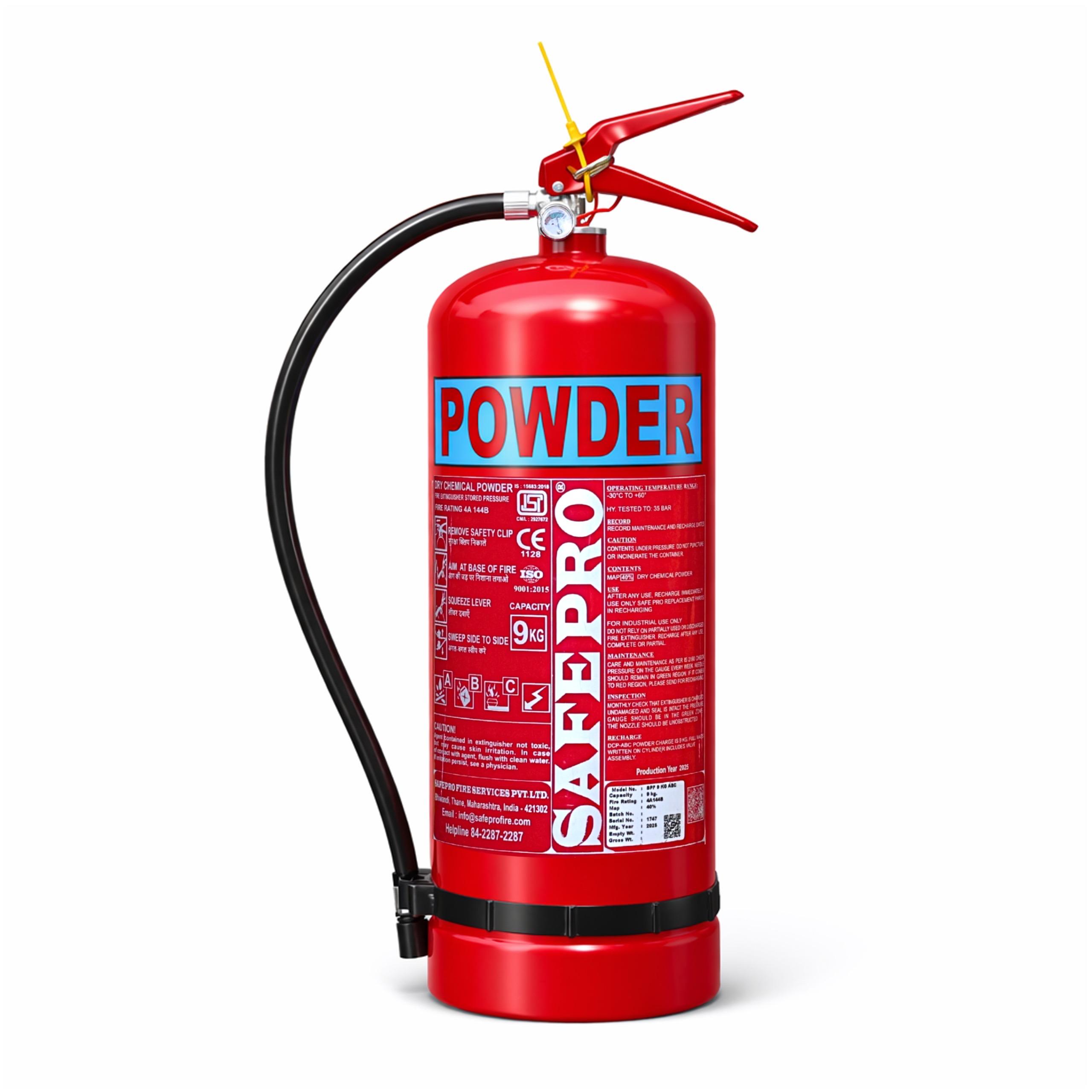 Hospitals - ABC Fire Extinguishers - 9 Kg
