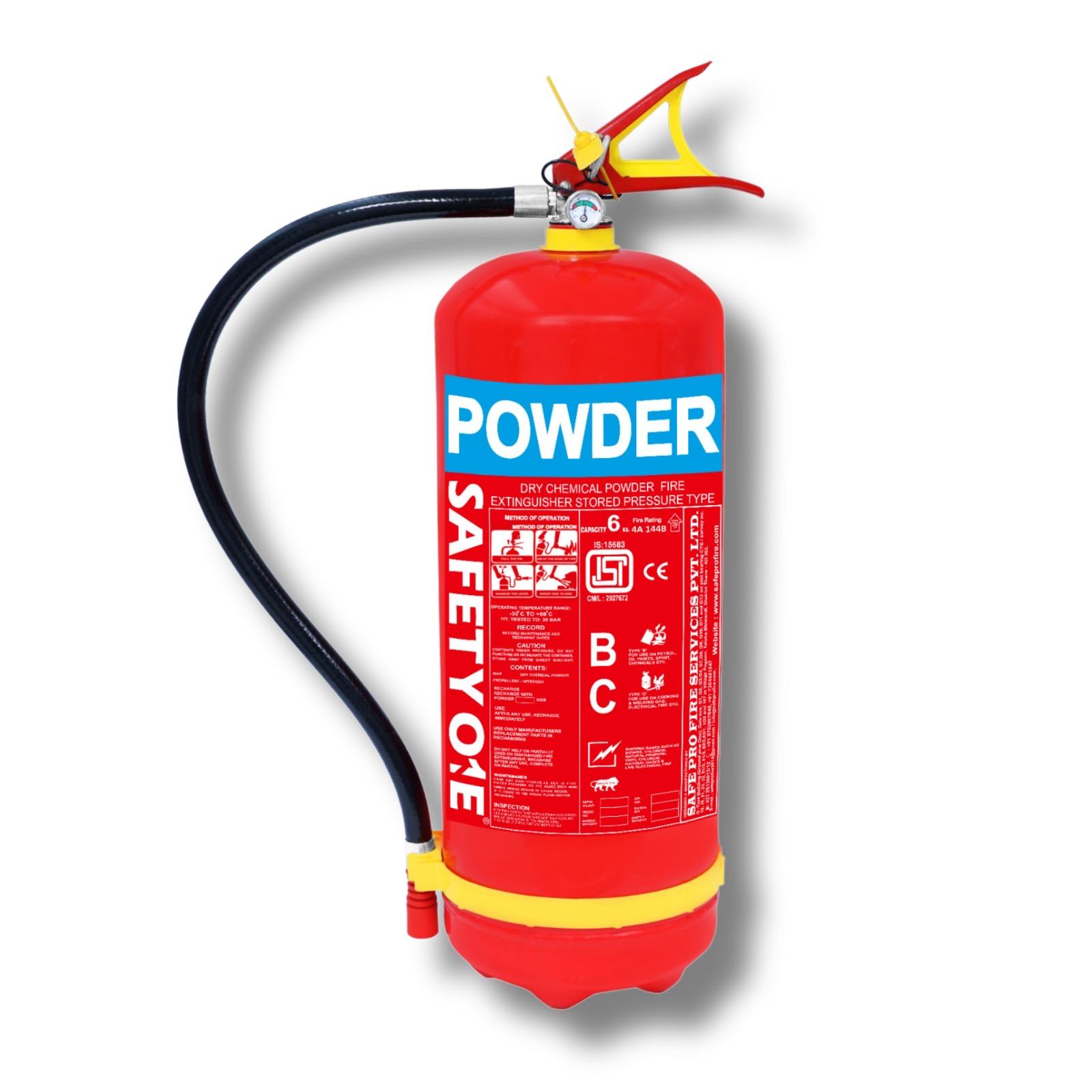 Hospitals - ABC Fire Extinguishers - 6 Kg