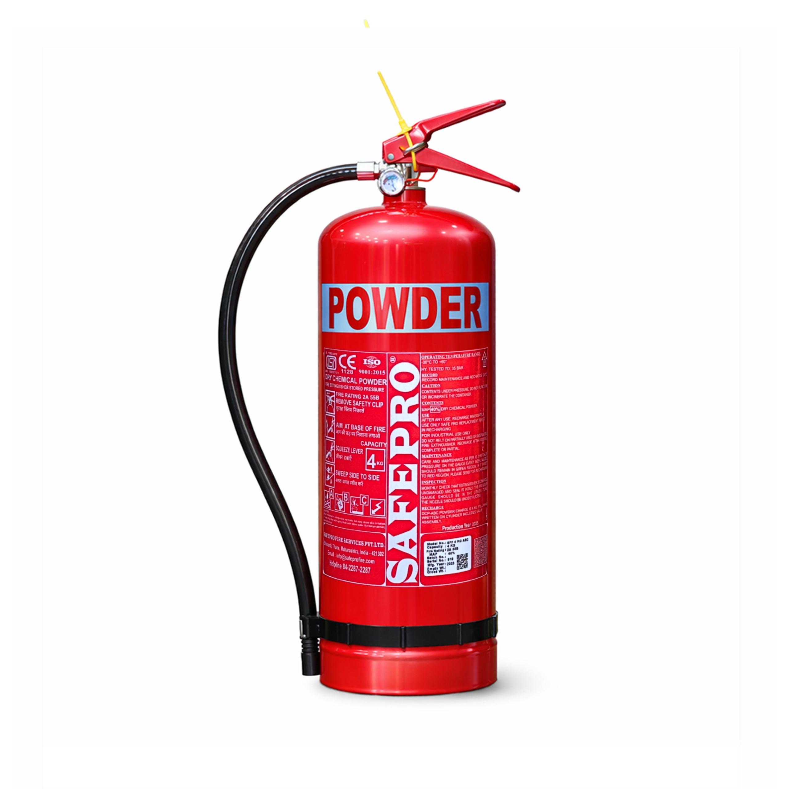 Hospitals - ABC Fire Extinguishers - 4 Kg